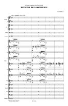Roux | Between Two Continents - score for guitar concerto