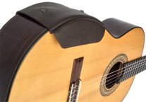 Saddle-A-Bout Acoustic or Classical Guitar Armrest, Dark Brown, Medium