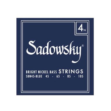 Sadowsky Blue Label Bass String Set - Nickel - 4 String - 045 - 105