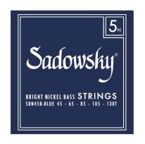 Sadowsky Blue Label Bass String Set - Nickel - Taperwound-5 String - 045 - 130
