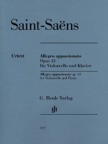 Saint-Saens | Allegro Appassionato Op. 43 for cello and piano