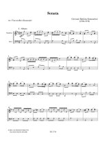 Sammartini Arr. by Beer-Demander | Sonata for mandolin and bass