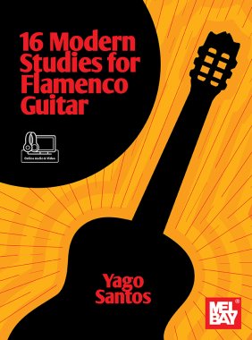 Santos | 16 Modern Studies for Flamenco Guitar, Book and online audio