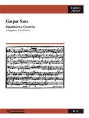 Sanz | Espanoleta Y Canarios for 2 guitars
