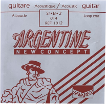 Savarez 1012 Argentine Light Loop End .014, Single