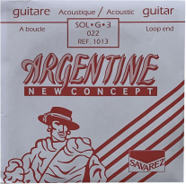 Savarez 1013 Argentine Light Loop End .022, Single