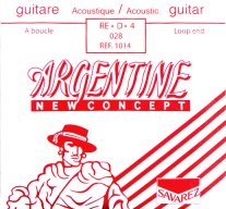 Savarez 1014 Argentine Loop End, .028 D single string