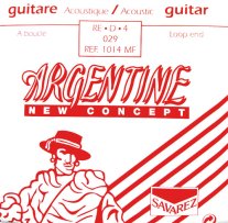 Savarez 1014MF Argentine Light Loop End .029, Single