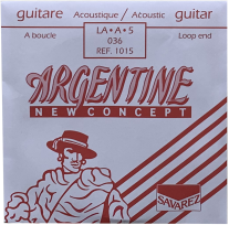 Savarez 1015 Argentine Light Loop End .036, Single