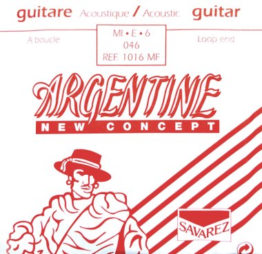 Savarez 1016MF Argentine Light Loop End .046, Single
