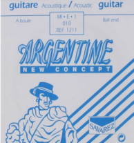 Savarez 1211 Argentine Ball End .010 e single string