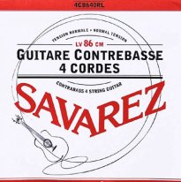 Savarez 4CB640RL Bass Guitar 4 Strings (860mm scale), Full set