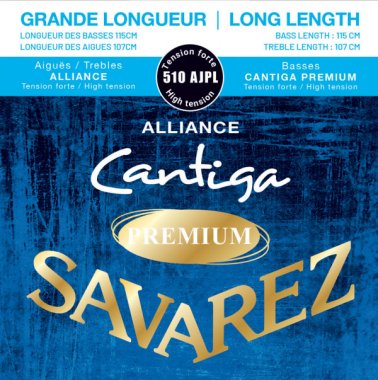 Savarez 510AJPL Alliance/Cantiga Premium HT Classical Strings, Full Set