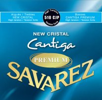 Savarez 510CJP New Cristal / Cantiga Premium HT Guitar Strings, Set