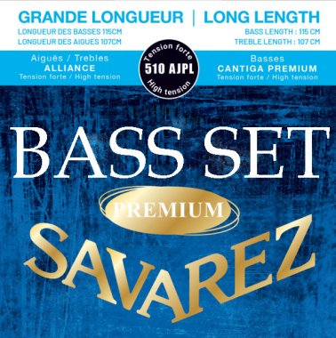 Savarez 510JPL_Bass Alliance HT Classical Guitar Strings, Bass Set