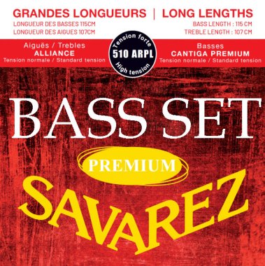 Savarez 510RPL_Bass Alliance NT Classical Guitar Strings, Bass Set