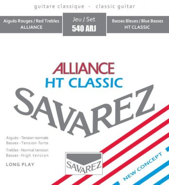 Savarez 540ARJ Alliance NT / Classic HT Guitar Strings, Full Set