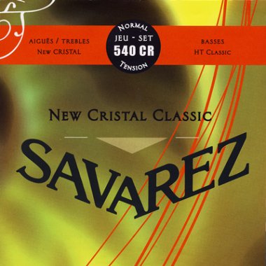 Savarez 540CR New Cristal/Classic NT Guitar Strings, Full Set