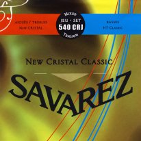 Savarez 540CRJ New Cristal NT / Classic HT Guitar Strings, Full Set