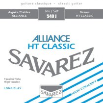 Savarez 540J Alliance/HT Classic HT Classical Guitar Strings, Full Set