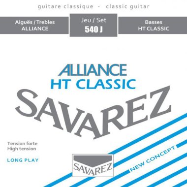 Savarez 540J Alliance/HT Classic HT Classical Guitar Strings, Full Set