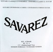 Savarez 6CB644R Lower Octave (Contra Bass) Normal Tension 4th String