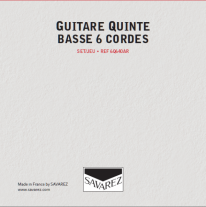 Savarez 6Q640AR Quint bass 6 strings guitar (Bariton) Normal Tension Full Set