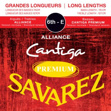 Savarez Cantiga Premium Long Length Normal Tension 6th E Single String