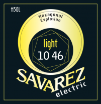 Savarez H50L Hexagonal Explosion Electric Guitar Strings Light 10-46