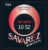 Savarez H50LM Hexagonal Explosion Electric Guitar, Light Medium 10-52