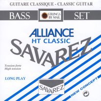 Savarez HT Classic 540J HT Classical Guitar Strings, Bass Set