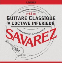 Savarez LOW640R Lower Octave NT Guitar Strings (650mm scale), Full set