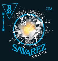 Savarez Nickel Explosion Electric Guitar Strings Medium 12-52