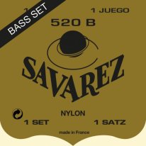 Savarez Traditional 520B_Bass LT Classical Guitar Strings, Bass Set