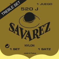 Savarez Traditional 520J_Trebles HT Guitar Strings, Treble Set