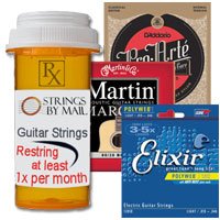 SBM Automatic Guitar String Subscription Service