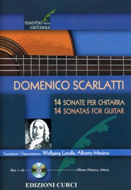 Scarlatti | 14 Sonatas for Guitar (online audio) for solo guitar