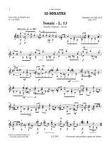 Scarlatti | 15 Sonates for solo guitar