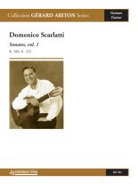Scarlatti | 2 Sonates, Vol. 1, K. 386, 232 for solo guitar