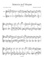 Scarlatti | 4 Sonatas for guitar & flute