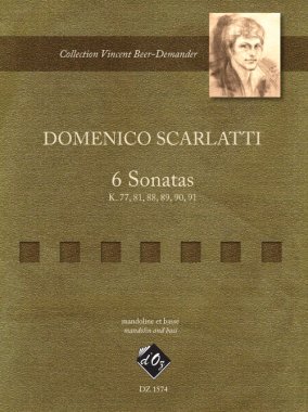 Scarlatti | 6 Sonatas for mandolin and bass