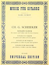 Scheidler | Sonata in D Major, for guitar & violin