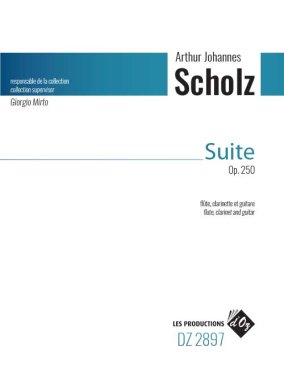 Scholz | Suite, opus 250 for guitar, flute and clarinet