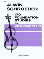 Schroeder | 170 Foundation Studies for violincello
