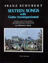 Schubert | Sixteen Songs with guitar accompaniment - Paperbound