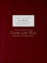 Schubert, Bach & Gounod | Ave Maria 2 pieces for guitar, flute & voice