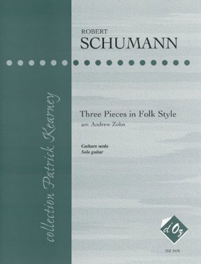 Schumann | Three Pieces In Folk Style for solo guitar