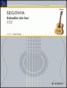 Segovia | Estudio Sin Luz for solo guitar
