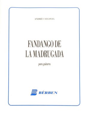 Segovia | Fandango de La Madrugada for solo guitar