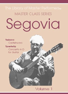 Segovia | Master Class Volume 1 DVD